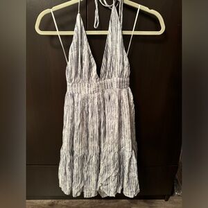 Windsor mini halter neck dress size M